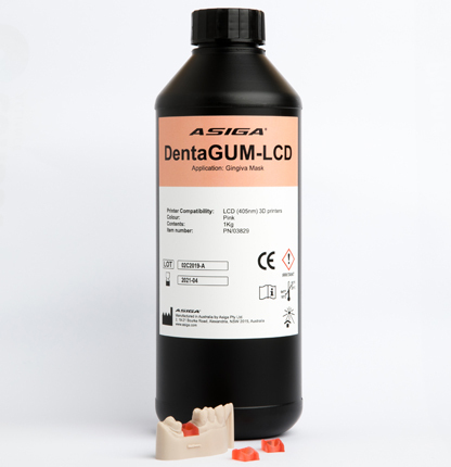 DentaGUM-LCD 1kg Bottle - Asiga
