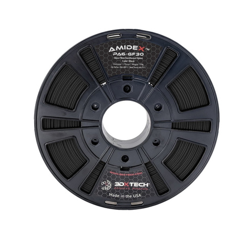 3DXTech-PA6-GF30-Black-0.75kg Premium Filament 1.75mm 