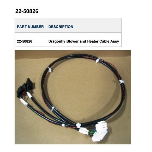 Dragonfly Blower and Heater Cable Assy (22-50826)