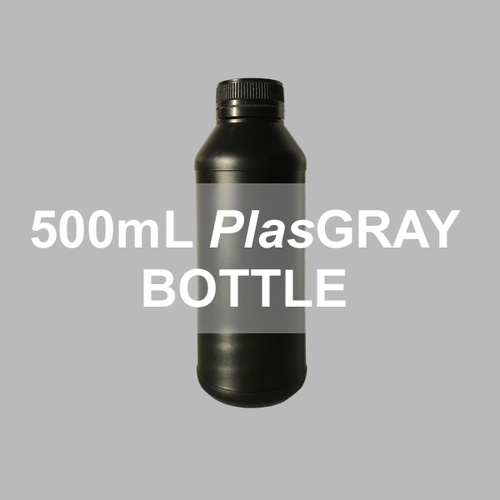 Asiga® 3D Resin PlasGRAY V2 500mL Bottle