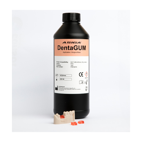 Asiga® 3D Resin DentaGUM 1kg Bottle