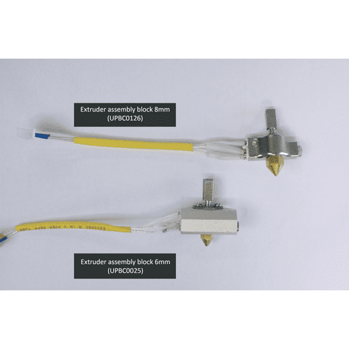 Extruder Block Assembly V3 - 8mm nozzle