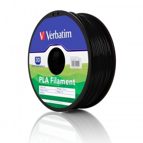 Verbatim PLA 1.75mm Filament - Black 1Kg Filament 