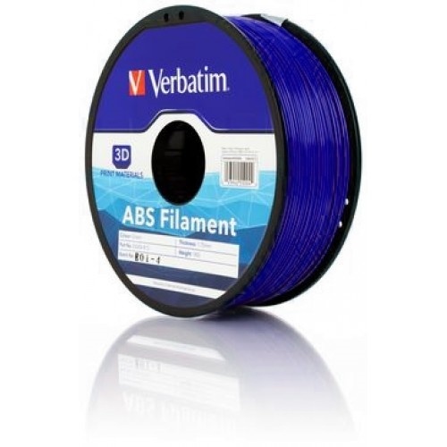 Verbatim PLA1.75mm Filament - Blue 1Kg Filament 